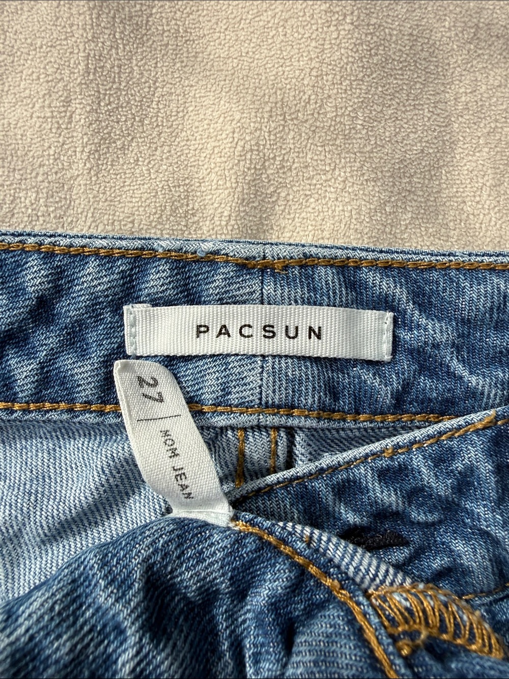 PacSun Medium Wash Mom Jeans - Picture 2 of 6